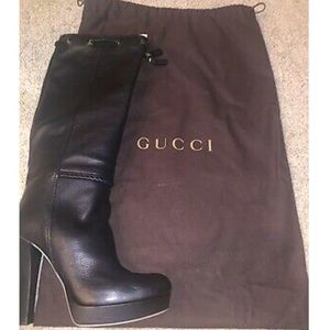 *SOLD* GUCCI Boots (Knee High)  *NEVER WORN*